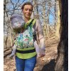 Ergonomické nosítko biobavlna Iris mix Garden Carrier